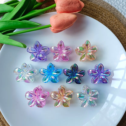 Holographic Flower Claws