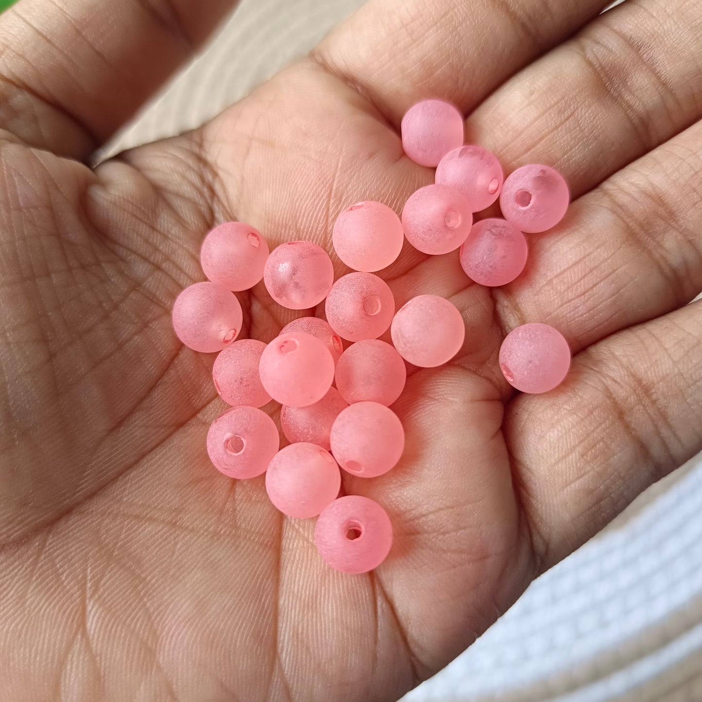 Frozen Matte Beads(20 Grams) 8mm
