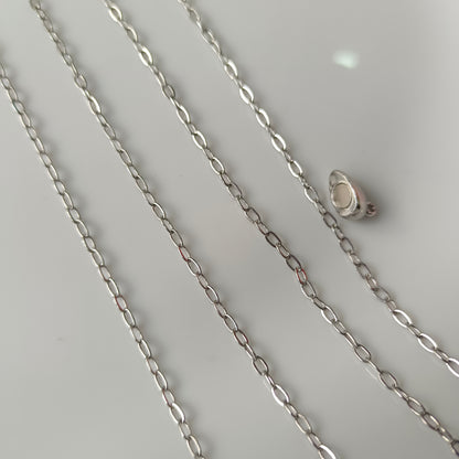 100 % Pure Stainless Steel Chains(1 meter appx)