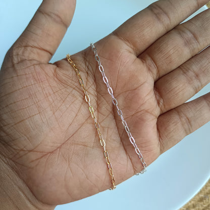 Anti-Tarnish Chains Micro Plated (1meter apx)