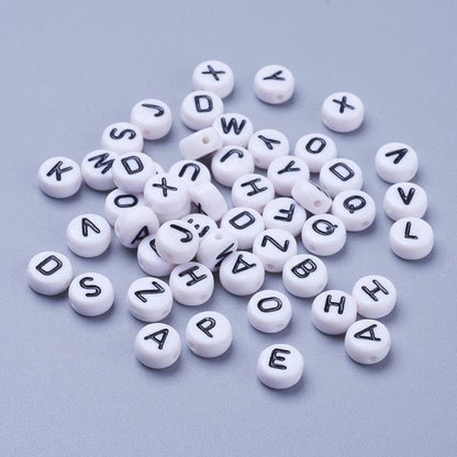 Alphabet beads