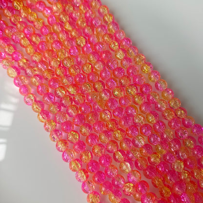 Crackle Beads8mm(95-100beads)