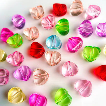 Premium Glossy Hearts(15 Gram)