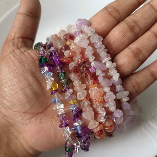 Natural Gemstone Uncut Beads