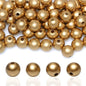 Matte Golden Beads 8mm( 180 Beads apx)