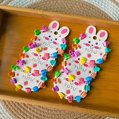 Kids Mini Claws ( 6 Cards ) 60 Pieces/ Heart