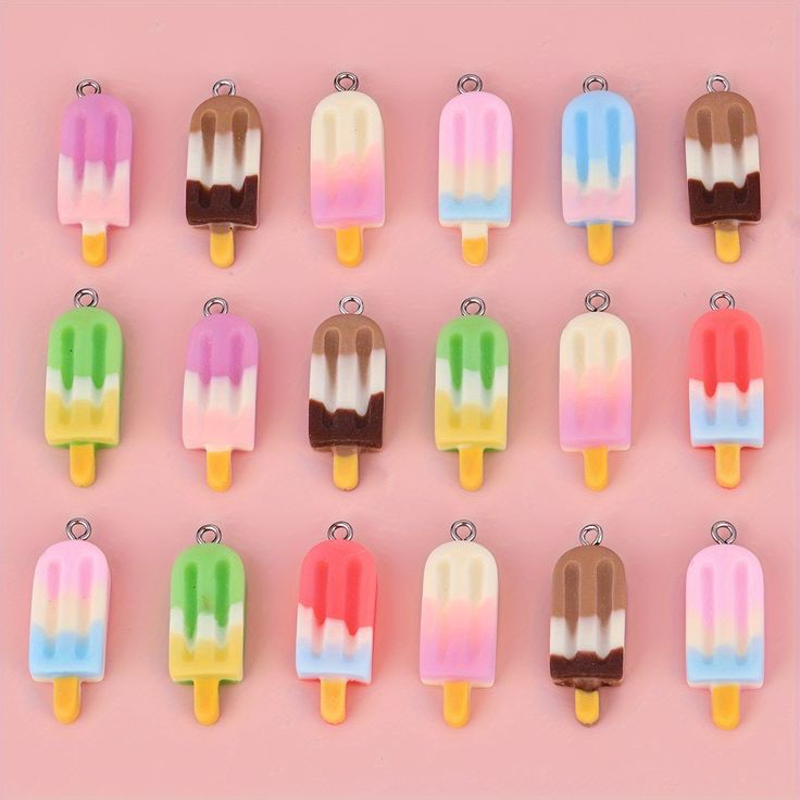 Ice cream charms