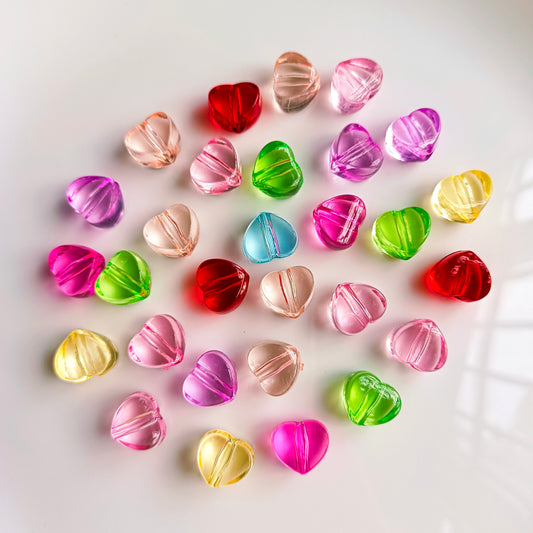 Premium Glossy Hearts(15 Gram)