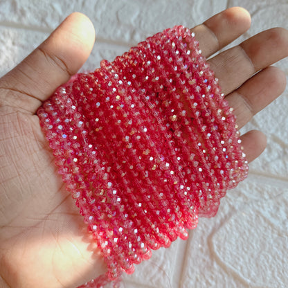 Crystal beads 4mm