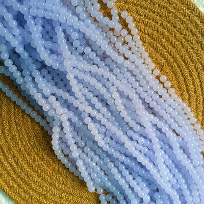 Glass Beads 8mm (95- 100 beads)