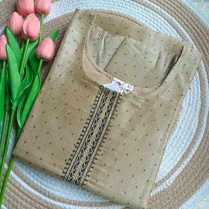 Tissue Side Open Kurti(Medium size)