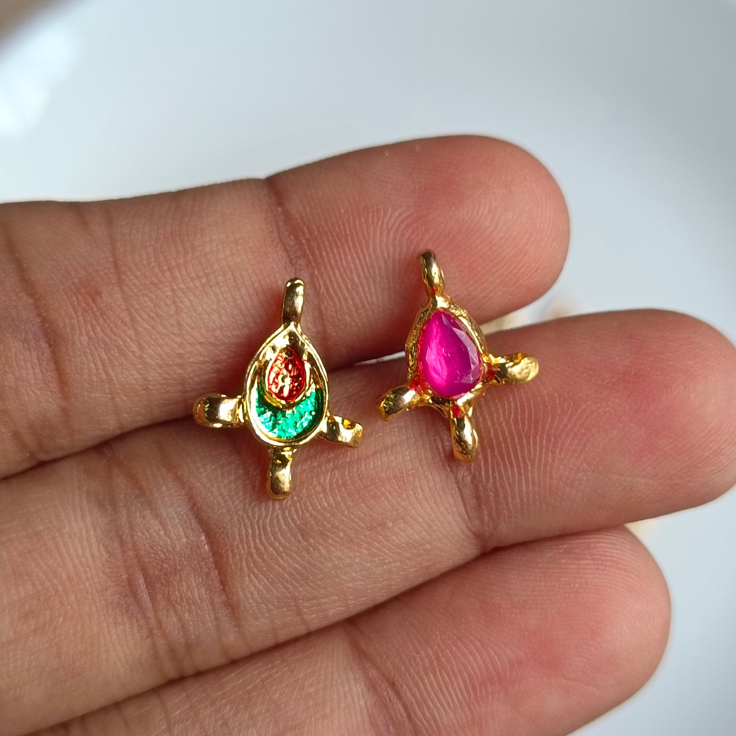 Double Sided Pendent(Pink)