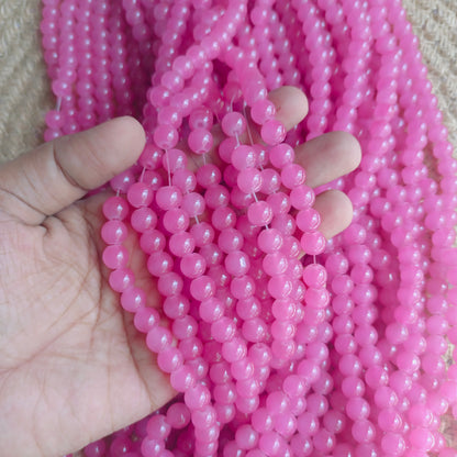 Glass Beads Mauve