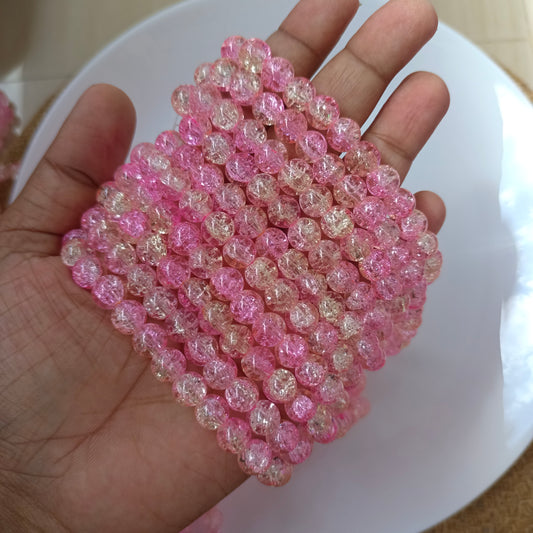 Crackle Beads8mm(95-100beads)