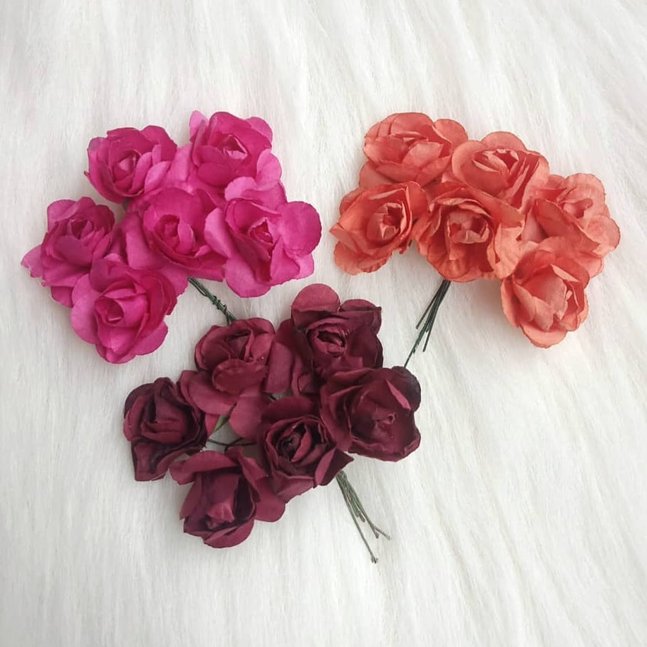 Paper Flowers(1 Bunch)