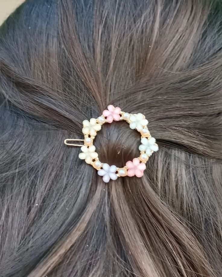 Sweetheart Floral Clips