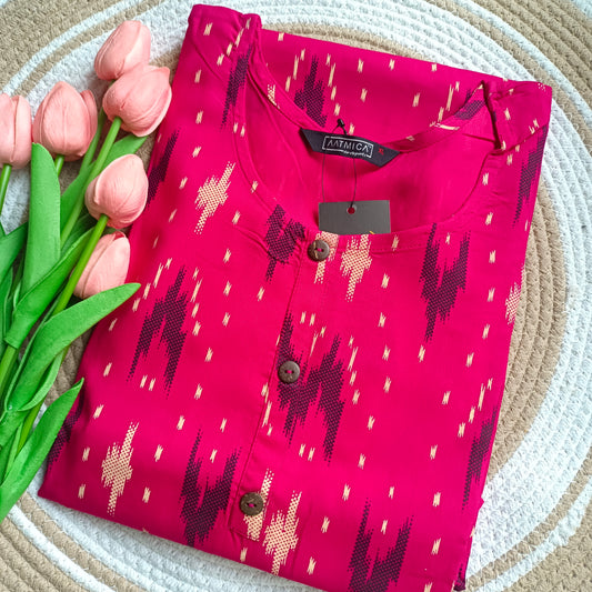 Aatmika Side Open Kurti