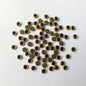 Kundan Stones 4mm Round(10 Grams)Dark Blue