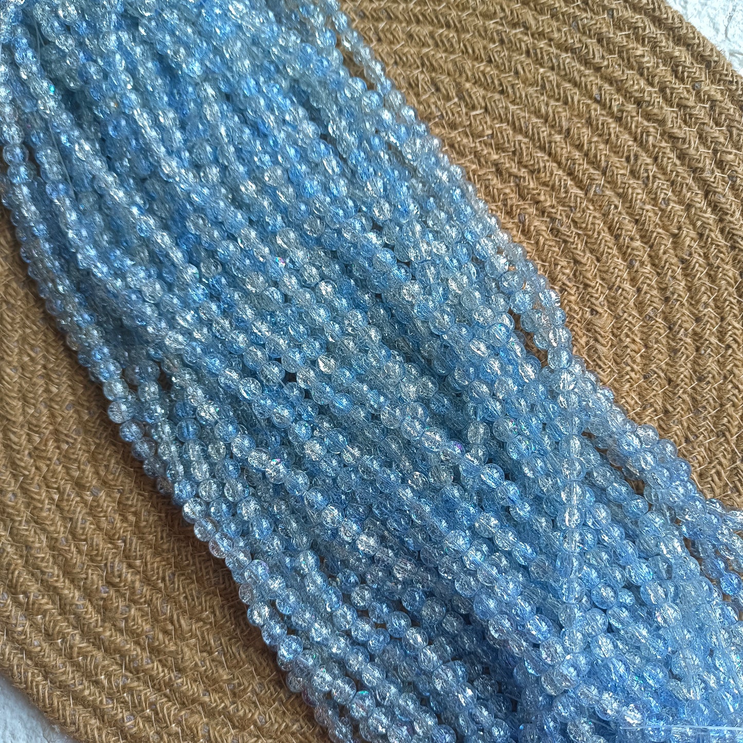 Dual Crackle Beads