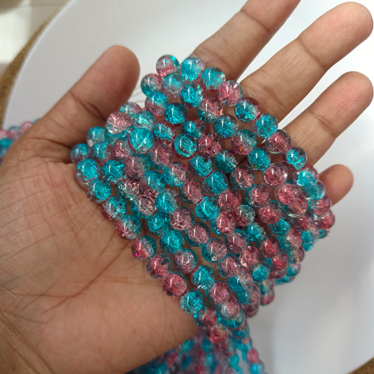 Crackle Beads8mm(95-100beads)