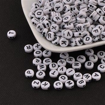 Alphabet beads