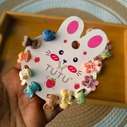 Kids Mini Claws ( 6 Cards ) 60 Pieces / Rabbit