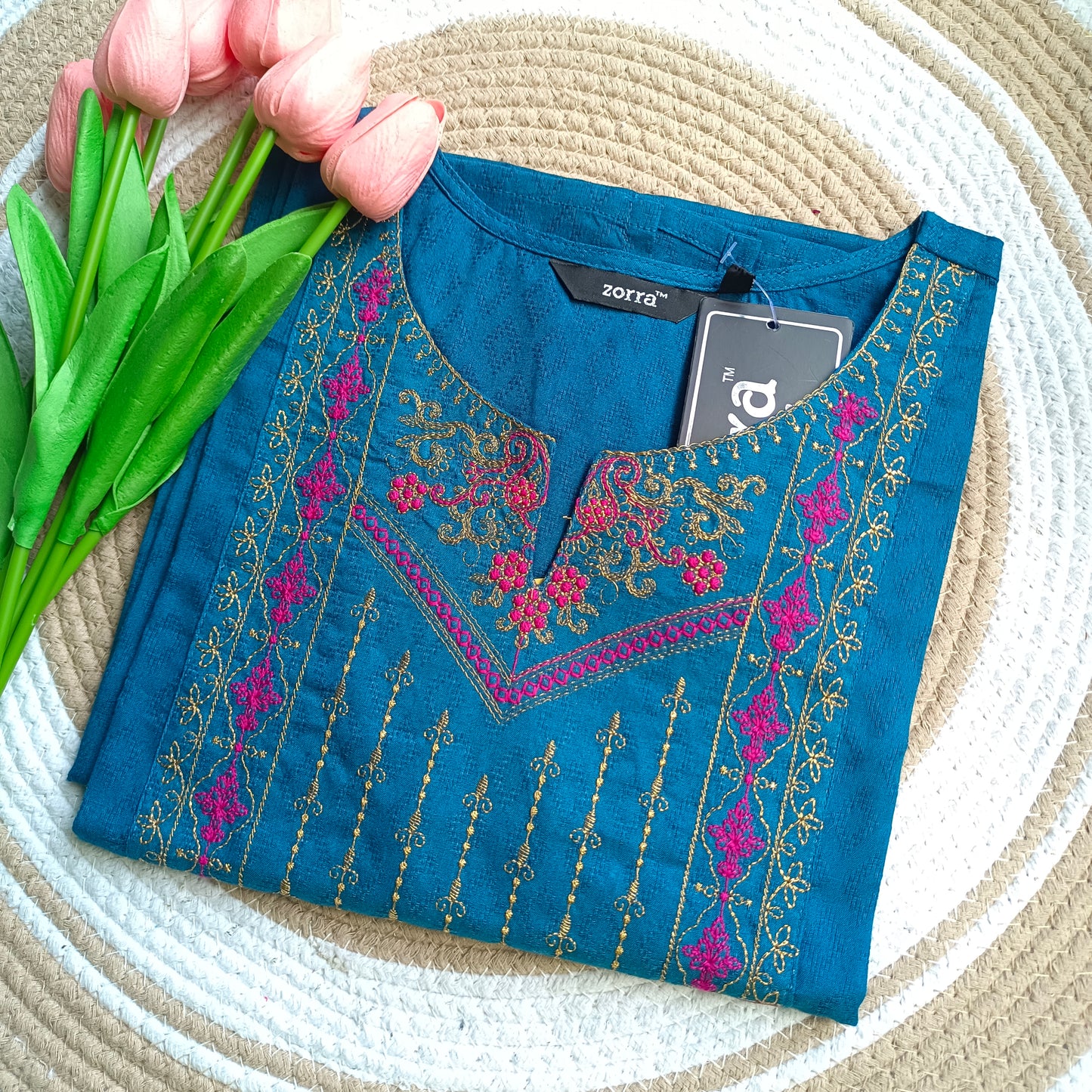 Zorra Branded Kurti(Side Open)