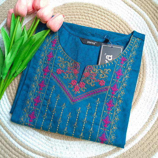 Zorra Branded Kurti(Side Open)