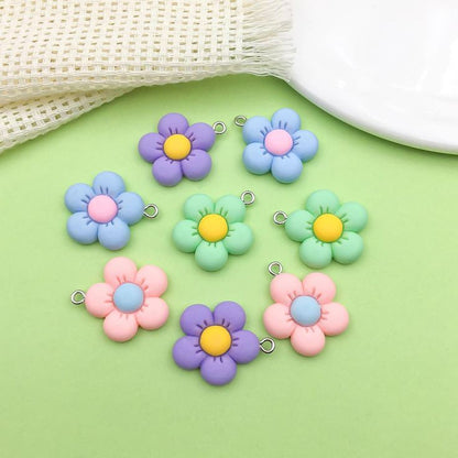 Flower charms