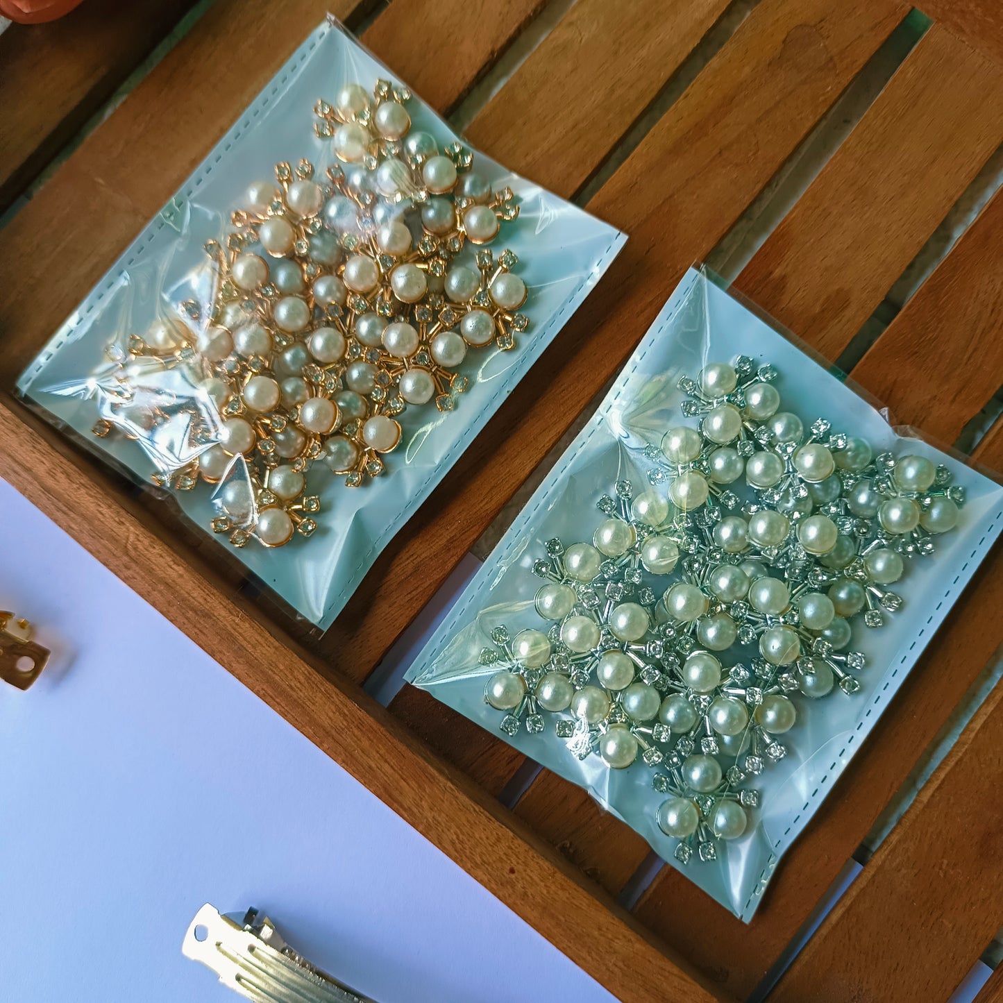 Pearl Hair Accessories Combo Kit