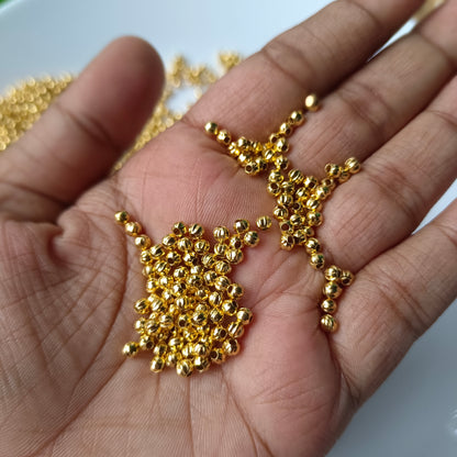 Metal Beads Gold Bindi(10 Grams)