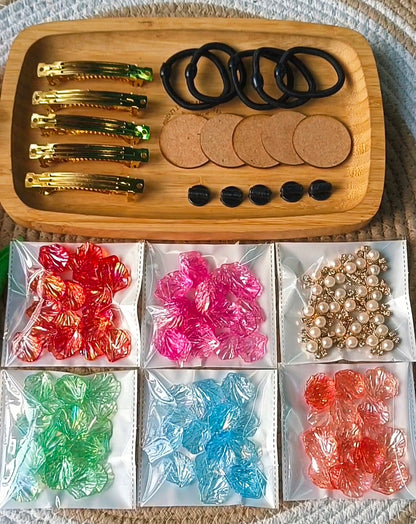 Rainbow Shells Combo Kit (5 Rubber bands + 5 Centerclip Making kit)