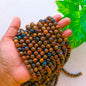 Original Gemstone Tiger Eye Beads(48 Apx)