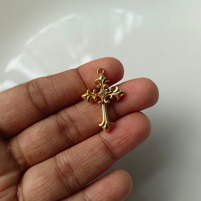 Stainless Steel Cross Charms