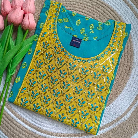 Krishna Side Open Kurti