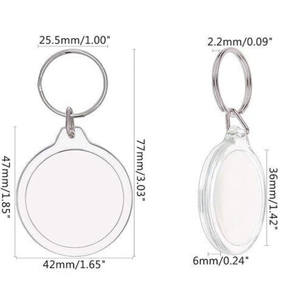 Aesthetic Photo Keychains