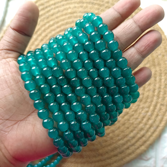 Glass Beads 8mm (95+ Beads)