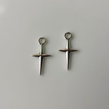 Dagger Cross Charms (3 Pieces)