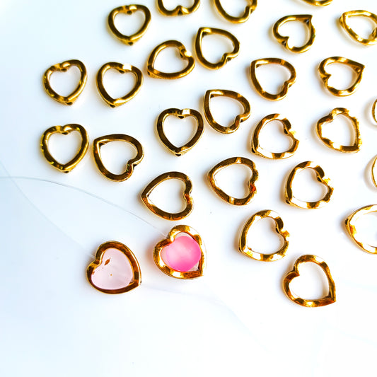 Metal Hearts(5 Pieces)