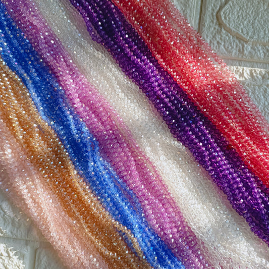 Crystal beads 4mm