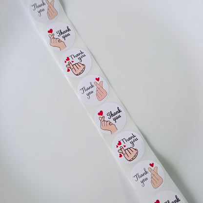 Thankyou Stickers (500 Pieces)