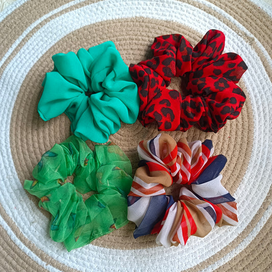 Fluffy Scrunchies