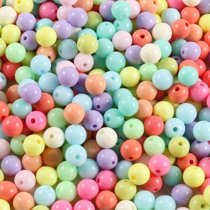 Multi Colour Beads 8mm (20 Grams)
