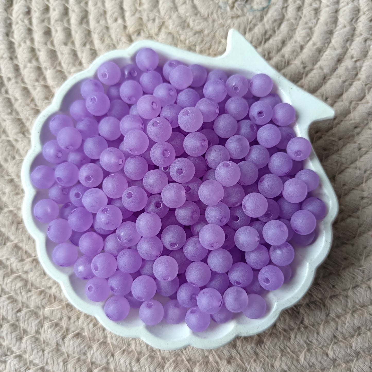 Frozen Matte Beads(20 Grams) 8mm