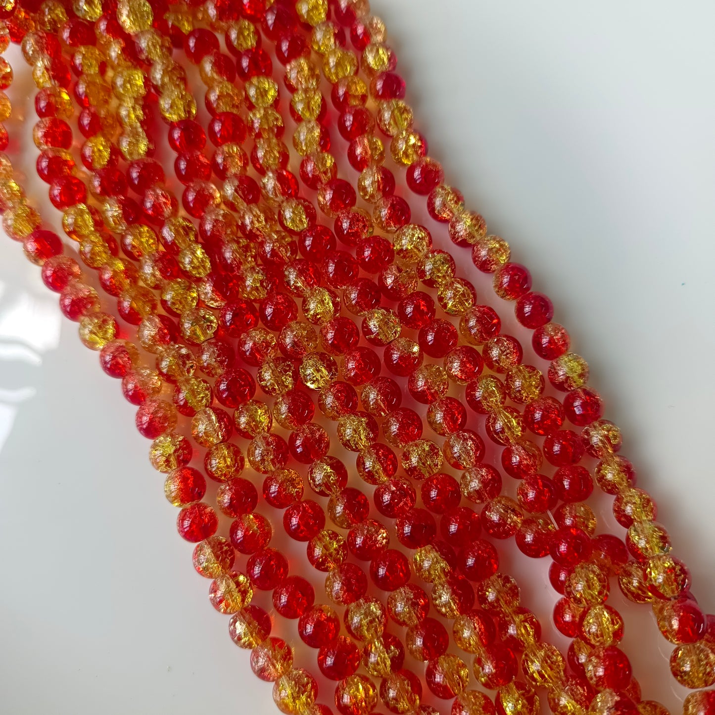 Crackle Beads8mm(95-100beads)