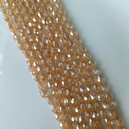 Golden Oval Crystal (1 string)