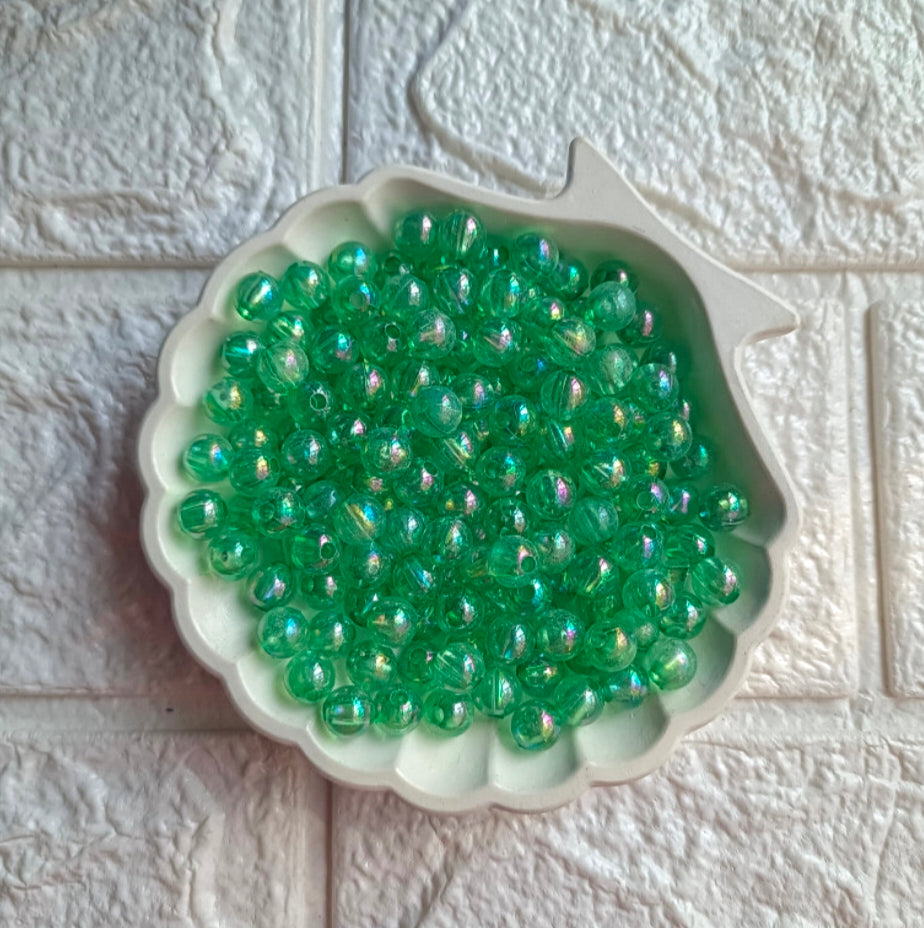 Rainbow beads (80 beads apx)