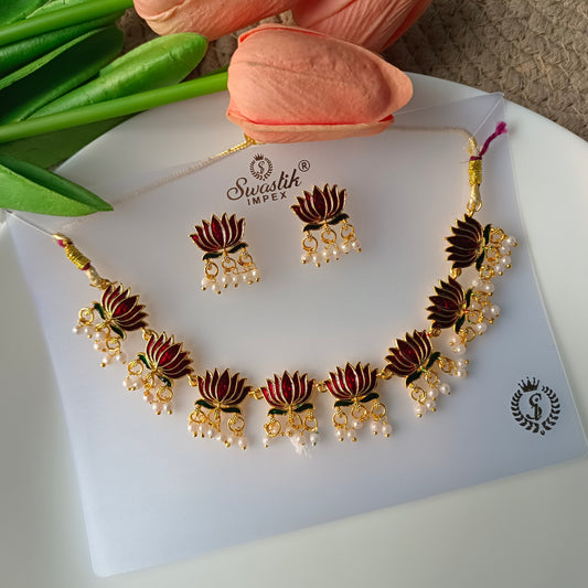 Lotus Necklace