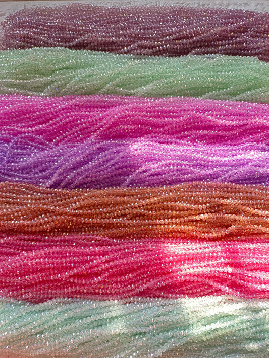 Sparkling Crystal Beads 6mm