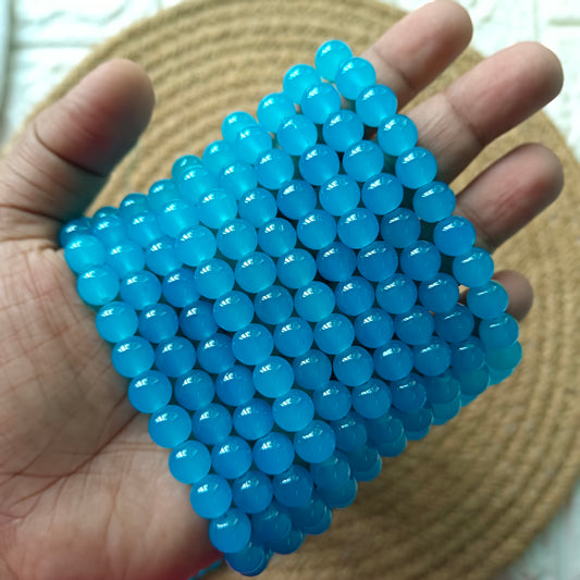 Glass Beads 8mm (95+ Beads)